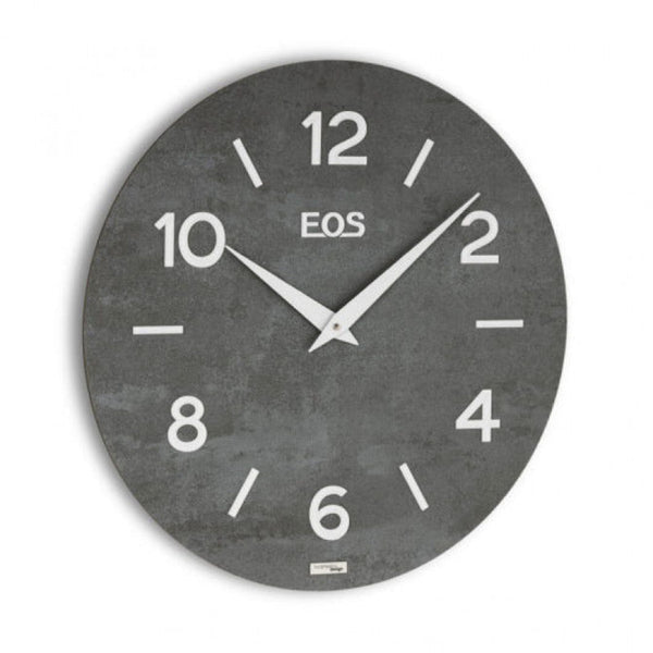Eos Oxidised Iron Wall Clock