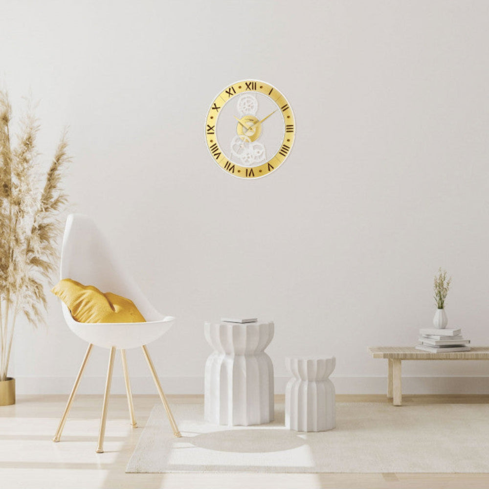 Genius Gold Wall Clock by Incantesimo | Spacio India