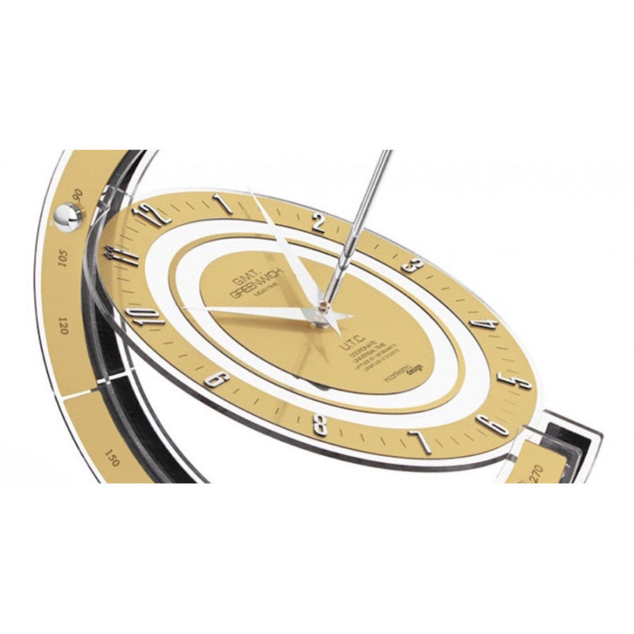 Greenwich Armillary Gold Table Clock by Incantesimo | Spacio