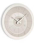 Incantesimo Alium Vanilla Champagne Wall Clock Spacio India