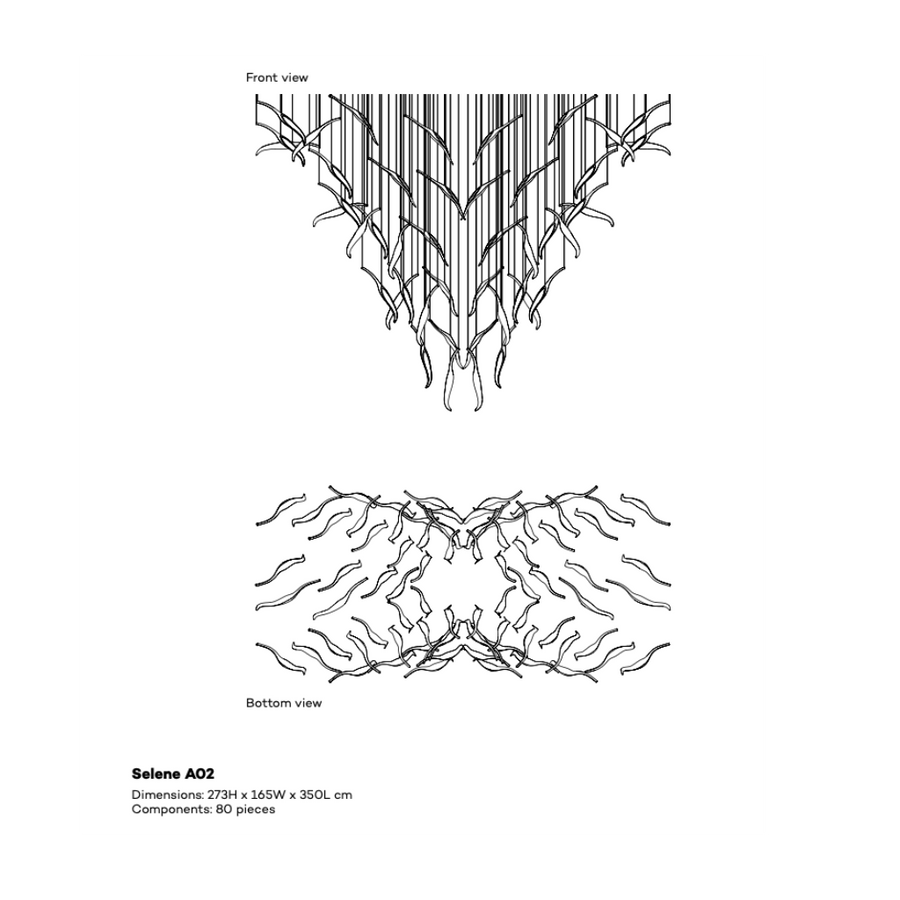 Black and white line drawings of a product's front and bottom views on a white background.