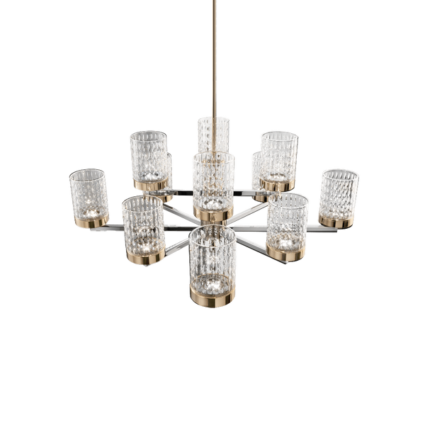 Italamp Quarzo Round Chandelier