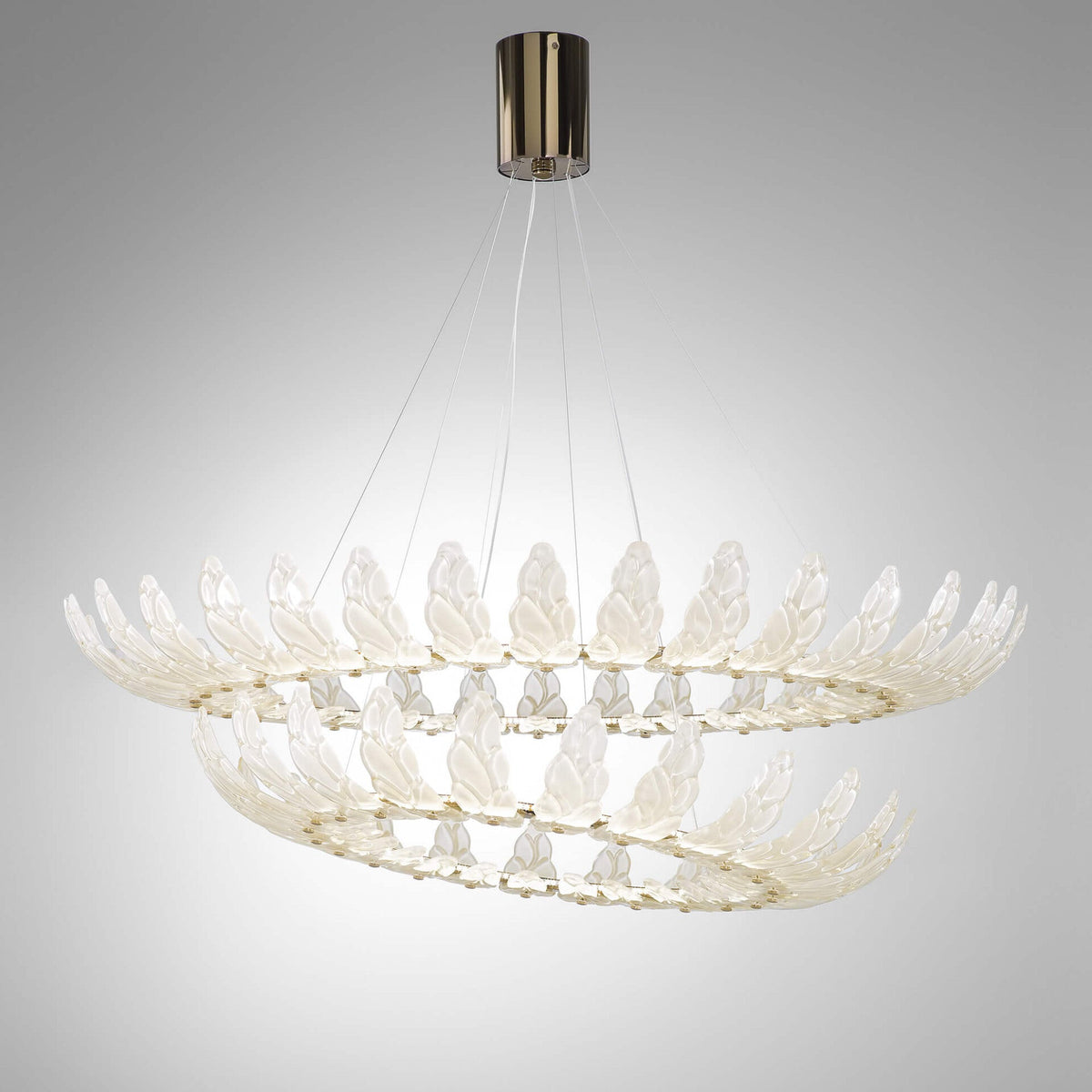 Italian Glass Chandeliers(No Index)