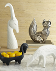 Jonathan Adler Menagerie Gazelle white porcelain Sculpture with other decor & tableware accessories available at Spacio India for Luxury Home Decor collection of Sculpture & Art Objects.