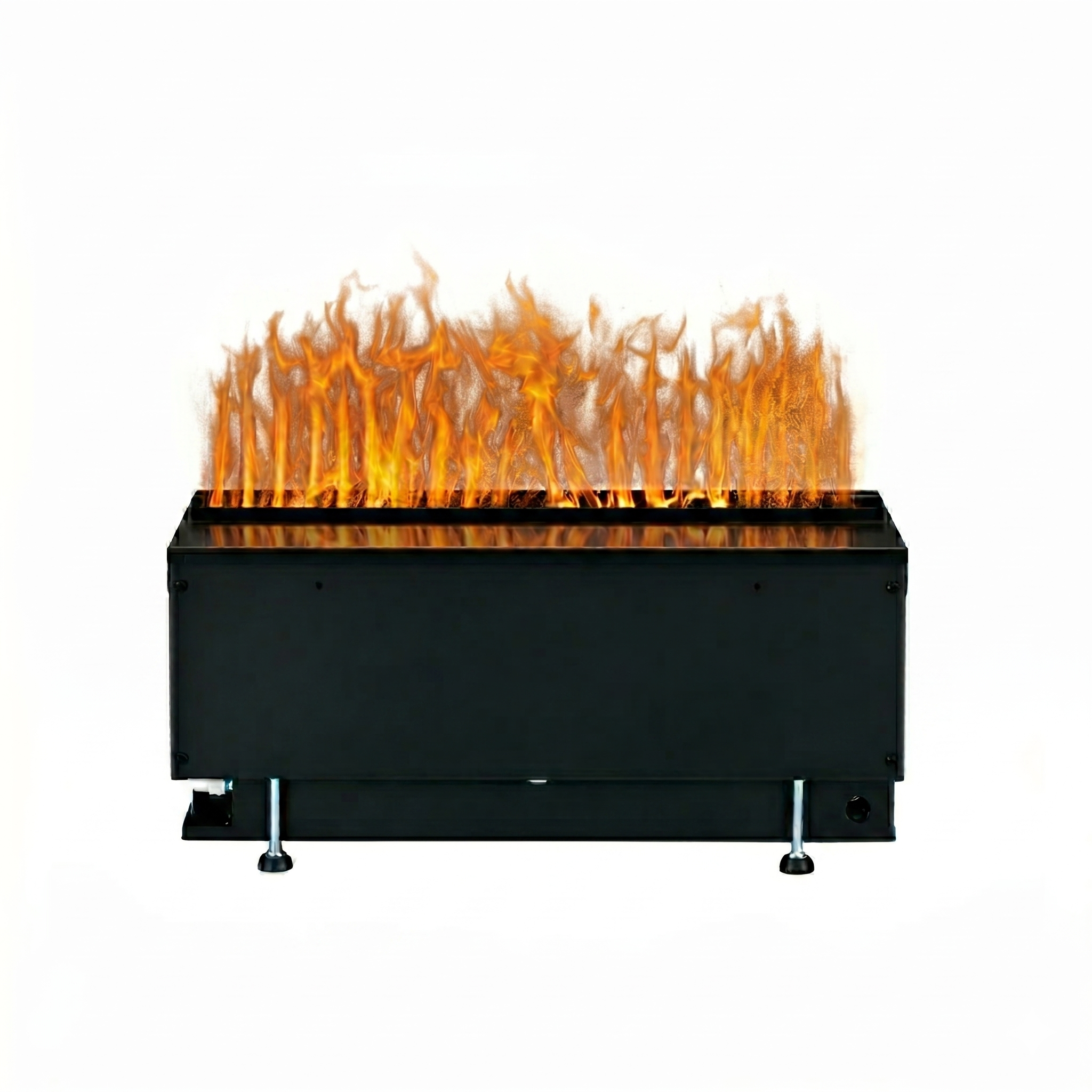 400 LED Metal Bed Water Vapour Artificial Fireplace | Spacio