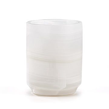 Hielo Onyx Brush Holder from Labrazel on a white background at Spacio retail store in Mumbai