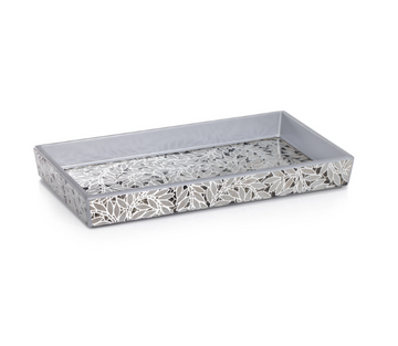 Willow Glass Tray  from Labrazel on a white background at Spacio retail store in Mumbai