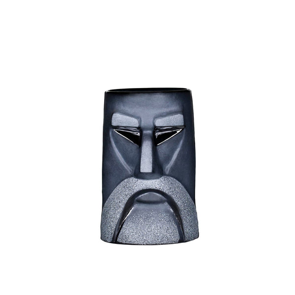 Maleras Crystal Loke Beer Mug Black from Masque collection on a white back ground for modern interiors available at Spacio India from the Drink ware of Bar Accessories Collection.