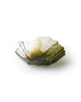 Maleras Crystal Folia Bowl Forest Small Bowl on a white back ground for modern interiors available at Spacio India from Decor Accessories and Tableware Collection of Decorative Bowls.