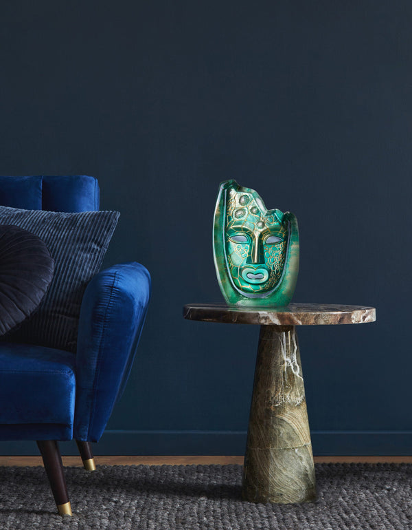 Maleras Oceanus Crystal Art (Limited Edition) - A stunning handcrafted crystal sculpture featuring intricate marine-inspired details, available at Spacio India retail stores and online.