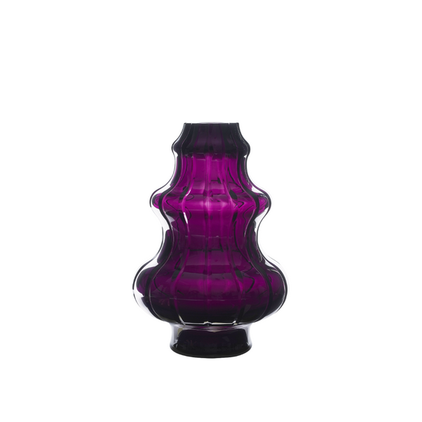 Mario Cioni Boboda Power Dark Purple Vase