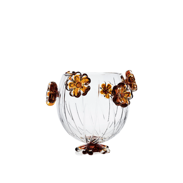 Mario Cioni Cistus Drop Amber Big Vase