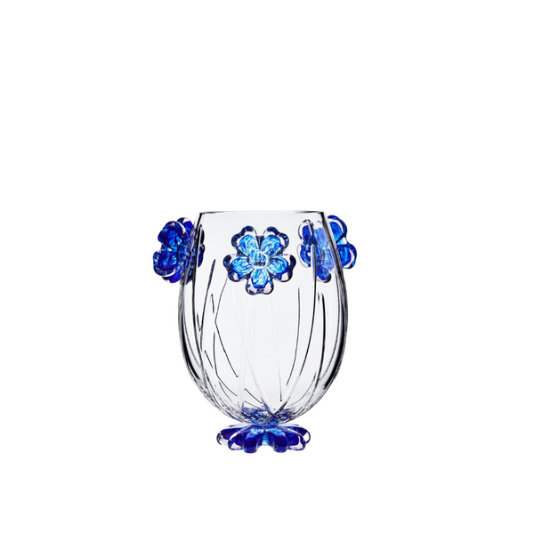 Mario Cioni Cistus Drop Blue Medium Vase