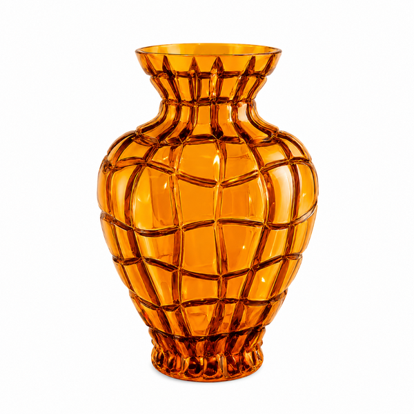 Mario Cioni Anfora Amber Vase