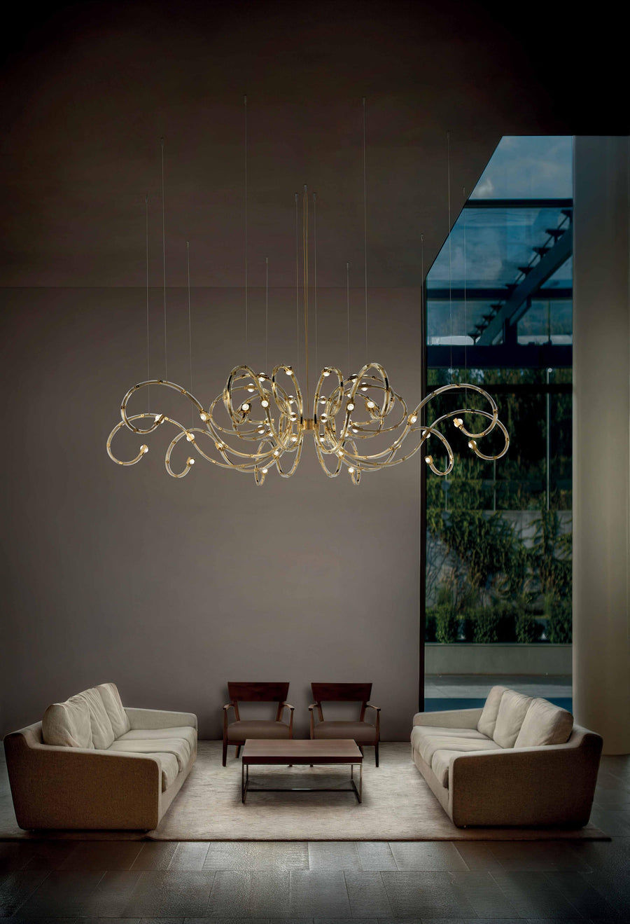 Masiero Raqam Chandelier Spacio India