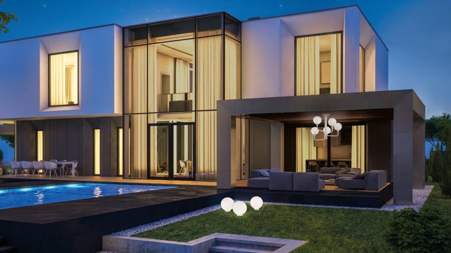Masiero Tee Outdoor Ceiling Lamp Spacio India