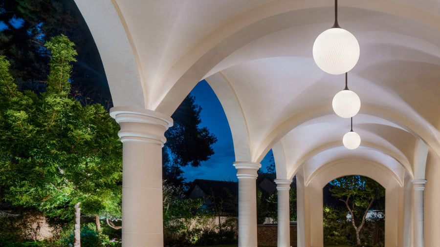 Masiero Tee Outdoor Ceiling Lamp Spacio India