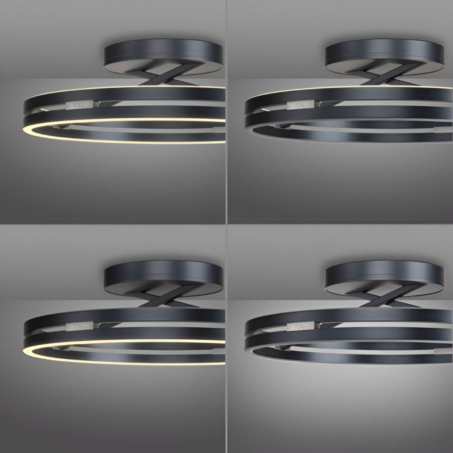 Loop Mystic Grey Chandelier by Neuhaus Pure | Spacio