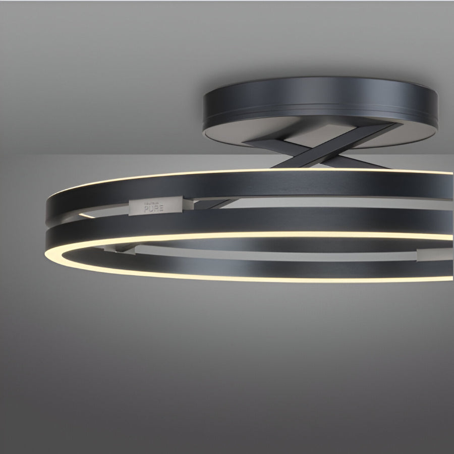 Loop Mystic Grey Chandelier by Neuhaus Pure | Spacio