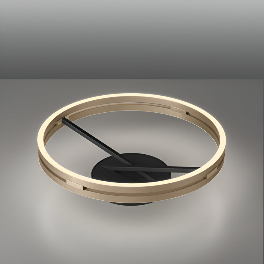 Loop Mystic Black/Ivory-Gold Chandelier by Neuhaus Pure | Spacio