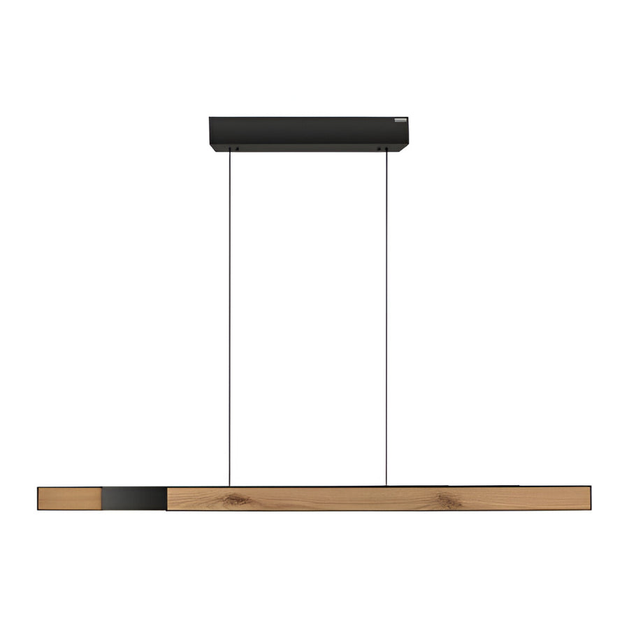  Moto-Rise Oak/Black Pearl  Suspension Chandelier by Neuhaus Pure | Spacio