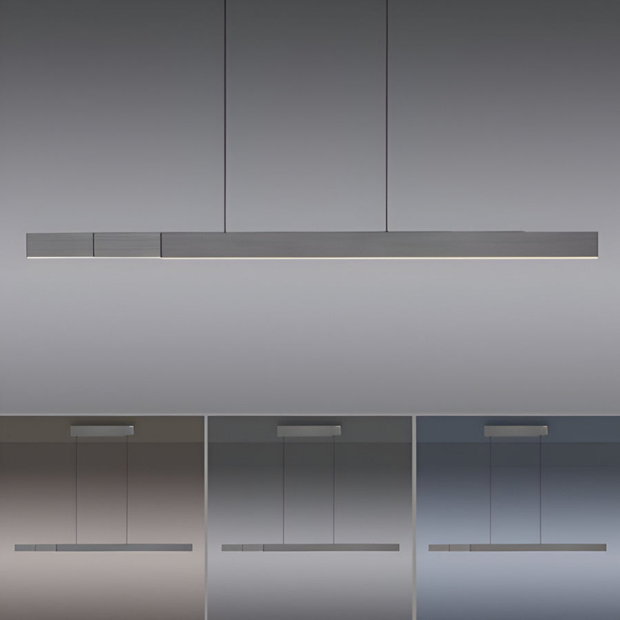  Moto-Rise Platinum Grey  Suspension Chandelier by Neuhaus Pure | Spacio