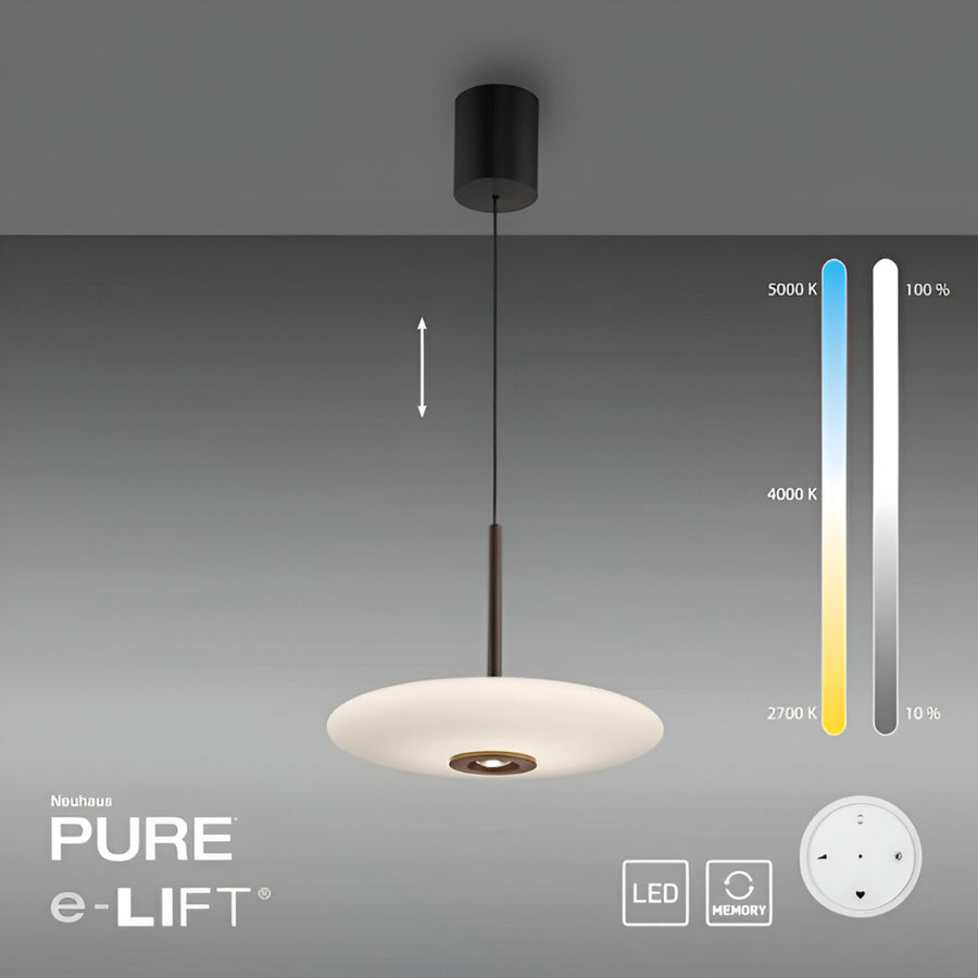 E-Vitrum Pendant Dark-Metal Brown 45