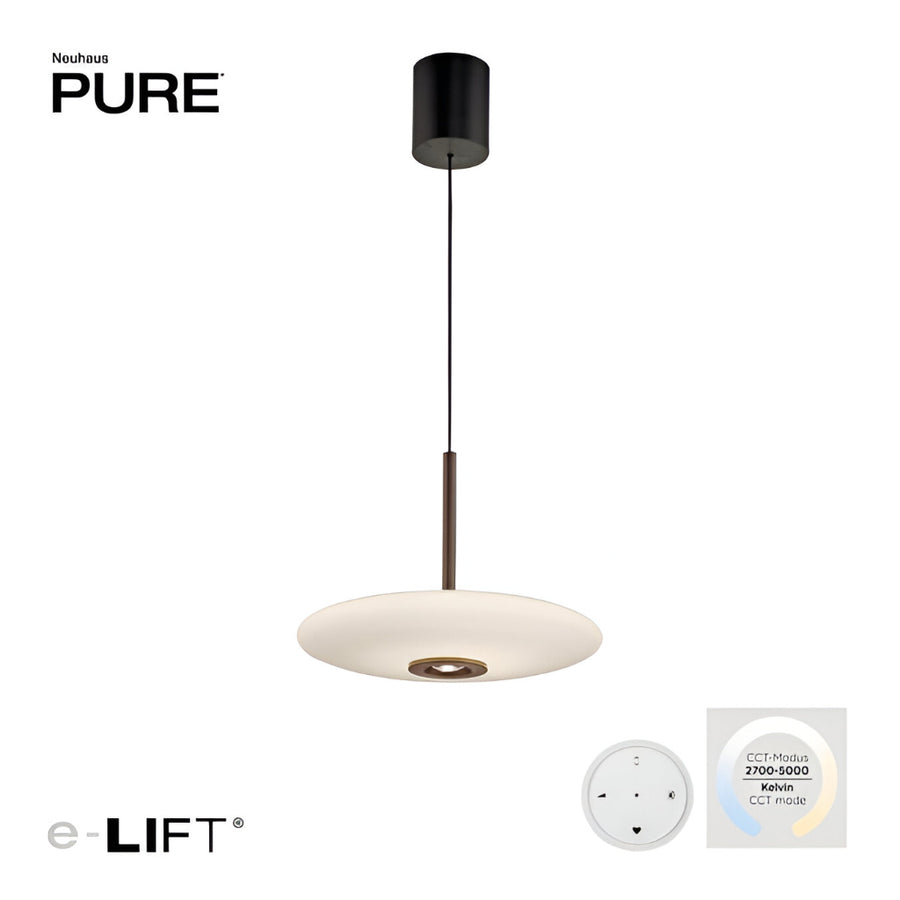 E-Vitrum Pendant Dark-Metal Brown 45