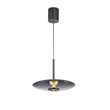 E-Vitrum Platinum Grey Pendant Light by Neuhaus Pure | Spacio