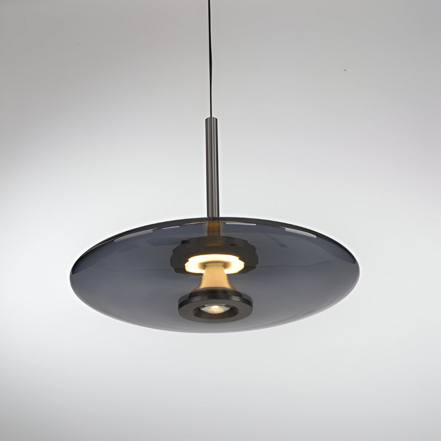 E-Vitrum Platinum Grey Pendant Light by Neuhaus Pure | Spacio