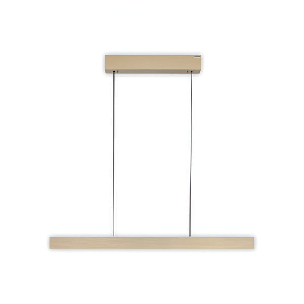Beige pendant kinetic light fixture on a white background from Neuhaus Pure available at Spacio retail store in Mumbai & Kolkata. 