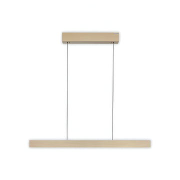 Beige pendant kinetic light fixture on a white background from Neuhaus Pure available at Spacio retail store in Mumbai & Kolkata. 