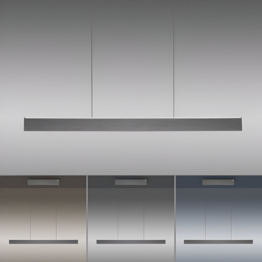 E-Motion Platinum Grey Kinetic Chandelier Light by Neuhaus Pure | Spacio