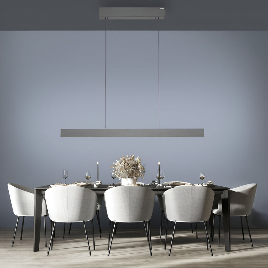 E-Motion Platinum Grey Kinetic Chandelier Light by Neuhaus Pure | Spacio