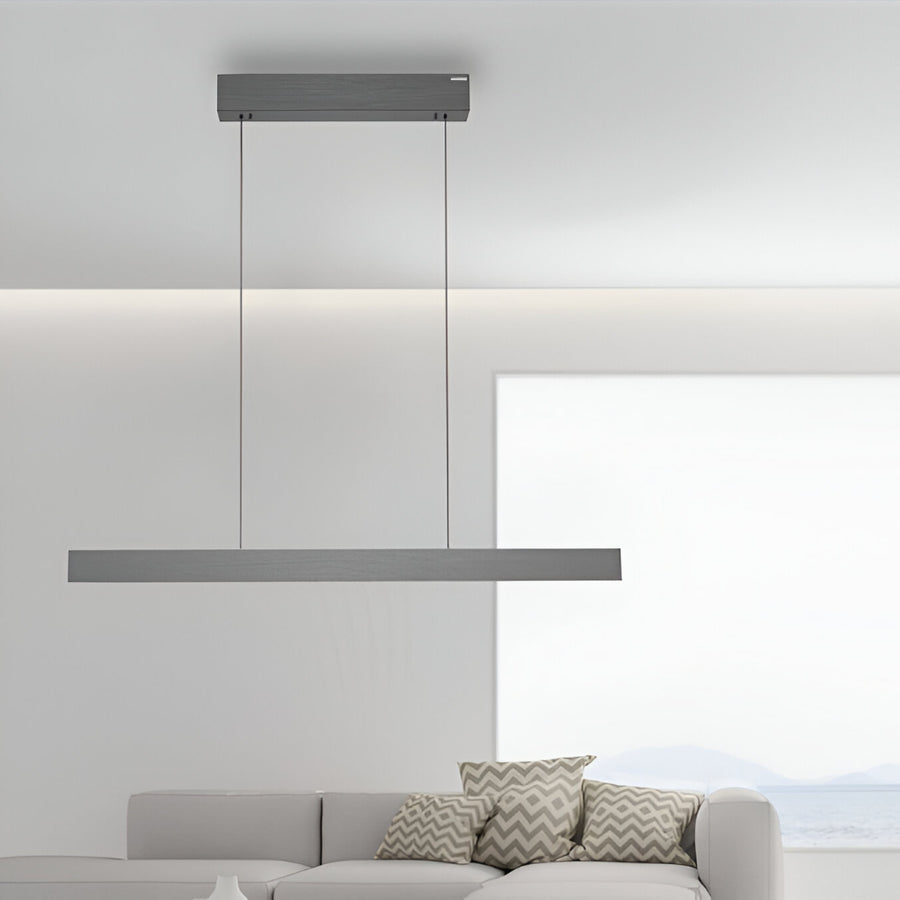 E-Motion Platinum Grey Kinetic Chandelier Light by Neuhaus Pure | Spacio