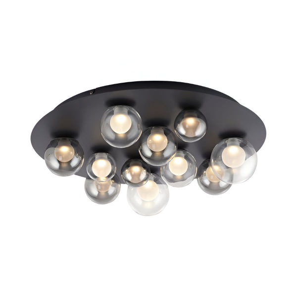 Ceiling light fixture with multiple bulbs on a white background by Neuhaus Pure available at Spacio retail store in Mumbai & Kolkata. 