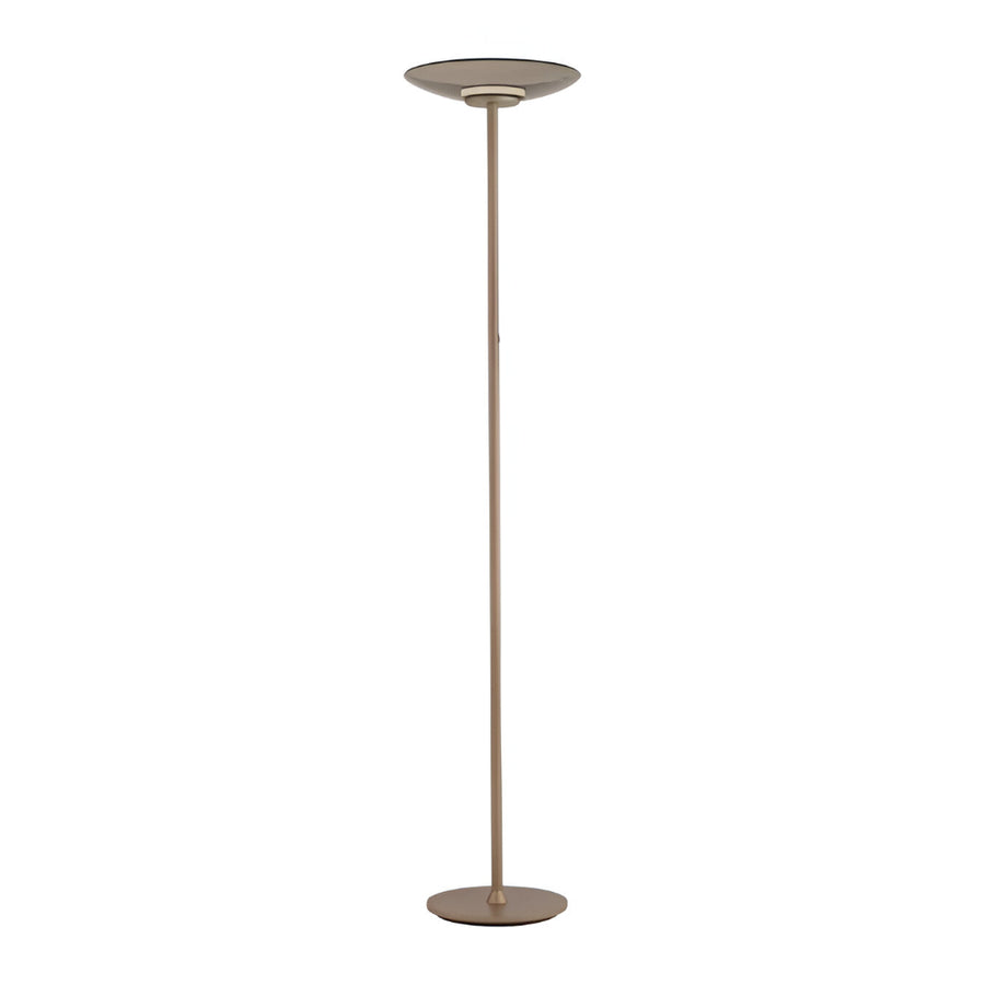 Floor lamp with a round base and adjustable head on a white background from Neuhaus Pure available at Spacio in India. 