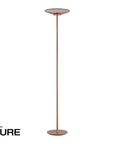 Floor lamp with 'PURE' branding on a white background
