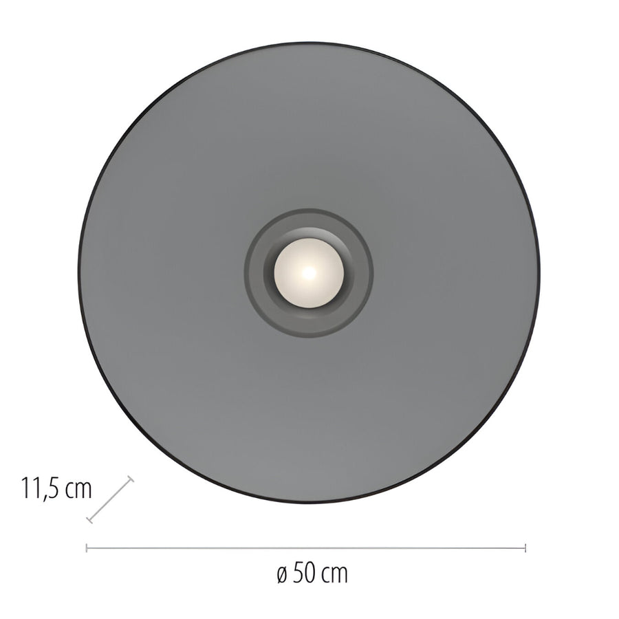 Moon Ceiling Platinum Grey 50