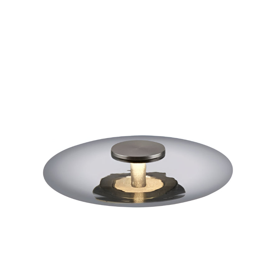 Modern glass table lamp on a white background from Neuhaus Pure available at Spacio retail store in Mumbai & Kolkata. 