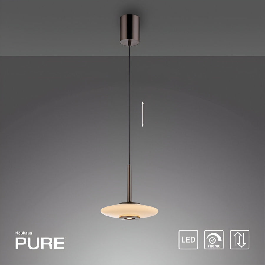 Neuhaus PURE pendant light on a gray background