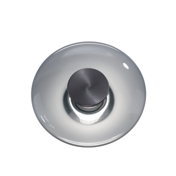 Glass Wall/ Ceiling light on a white background