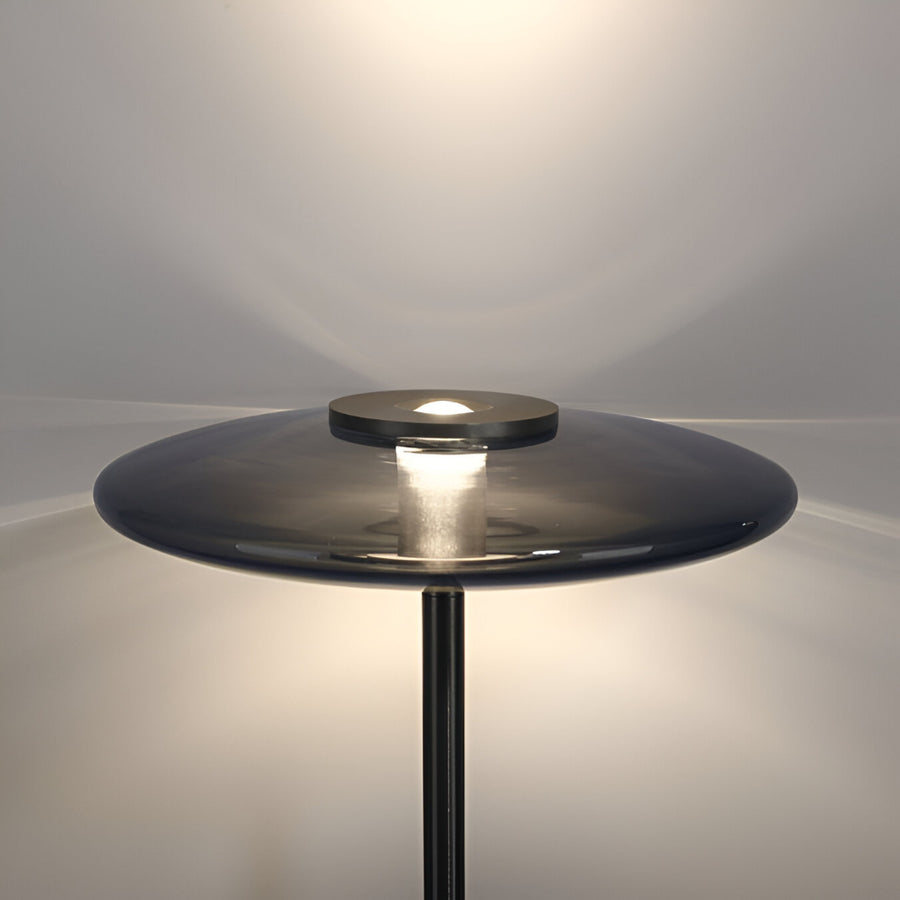 Vitrum Platinum Grey Floor Lamp by Neuhaus Pure | Spacio