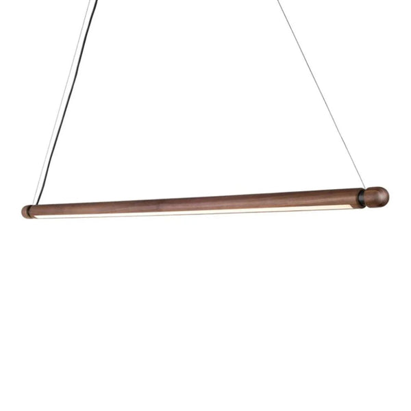 Modern pendant light with a brown finish on a white background from Nomon available at Spacio retail stores in Mumbai & Kolkata. 