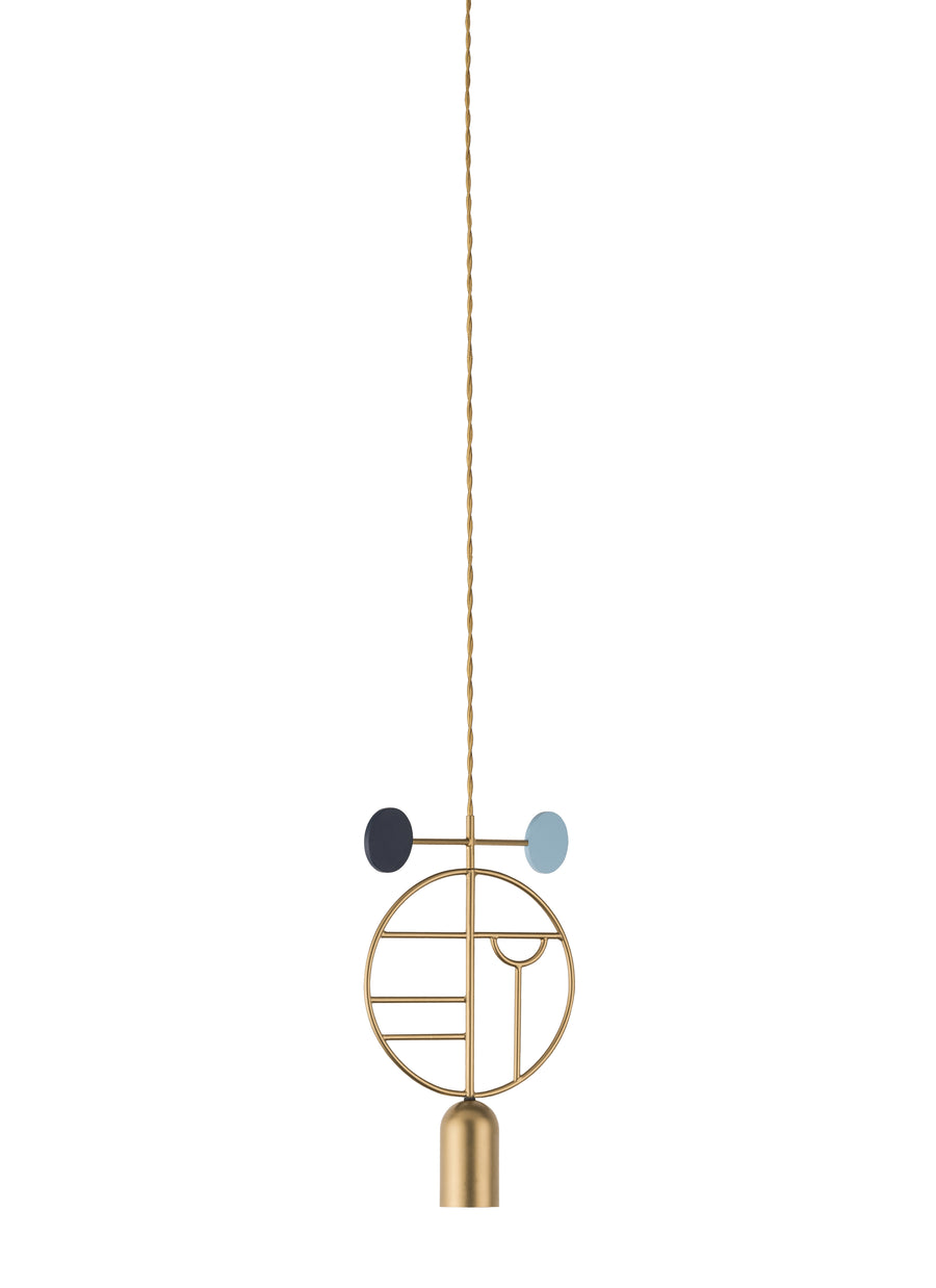 Wooden Dots WD06 Pendant Light by Nomon | Spacio