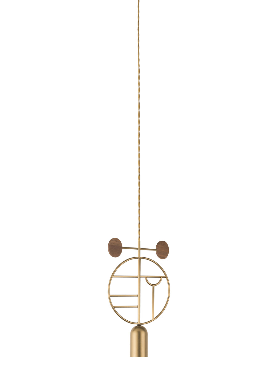 Wooden Dots WD06 Pendant Light by Nomon | Spacio