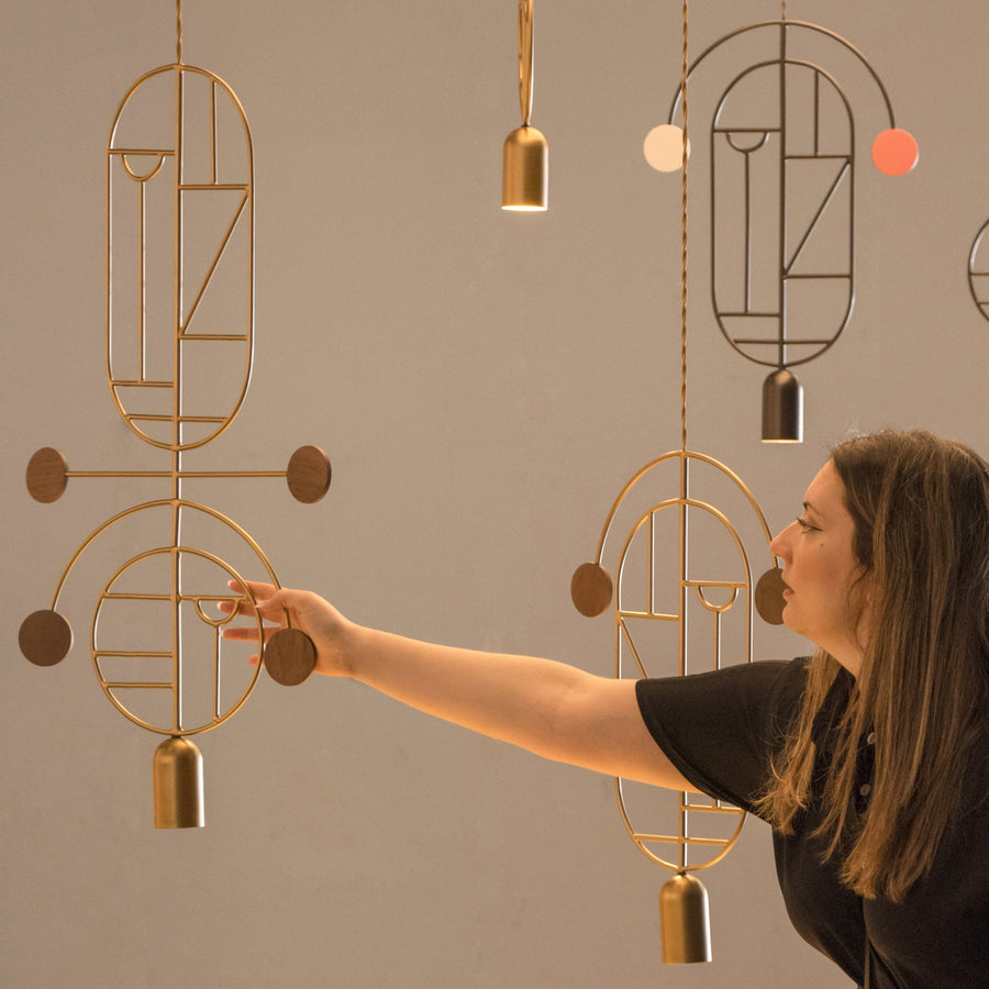 Wooden Dots WD07 Pendant Light by Nomon | Spacio