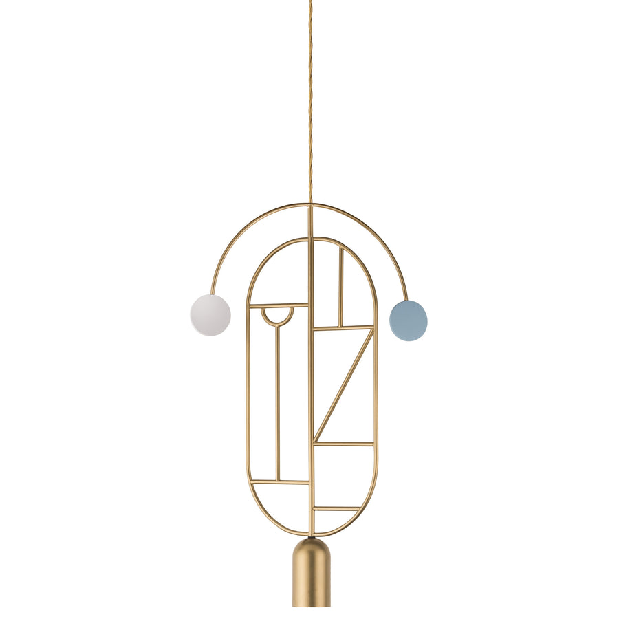Wooden Dots WD07 Pendant Light by Nomon | Spacio