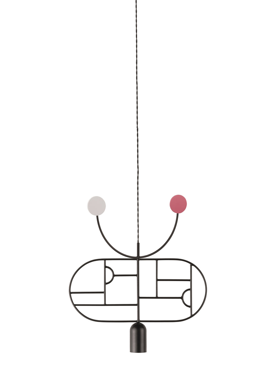 Wooden Dots WD08 Pendant Light by Nomon | Spacio