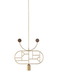 Wooden Dots WD08 Pendant Light by Nomon | Spacio